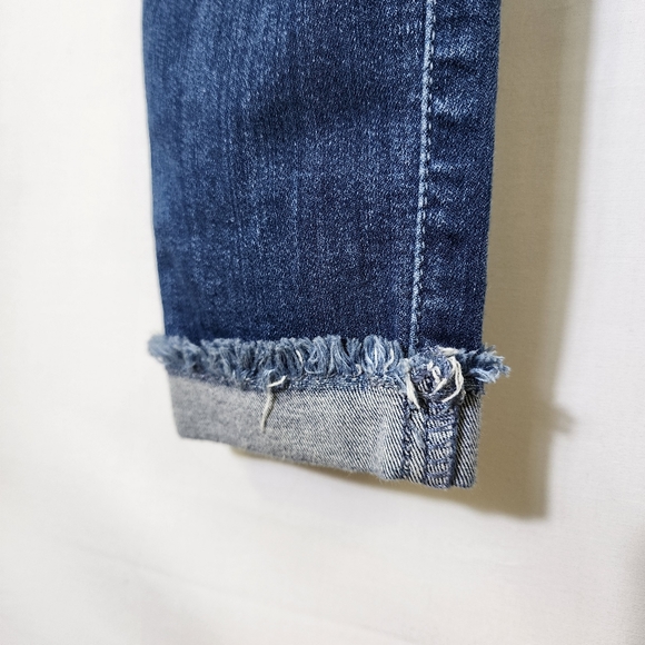 Hollister High-Rise Jean Legging Medium Wash with Cuff Size 5R - Picture 2 of 7